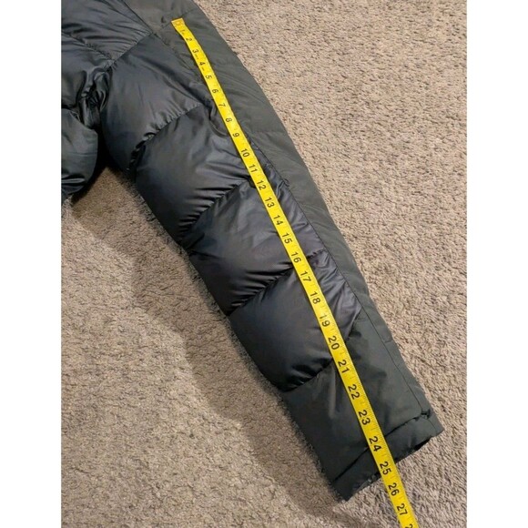 REI Goose Down Black Puffer Jacket with Hood Men's Medium - Picture 8 of 8